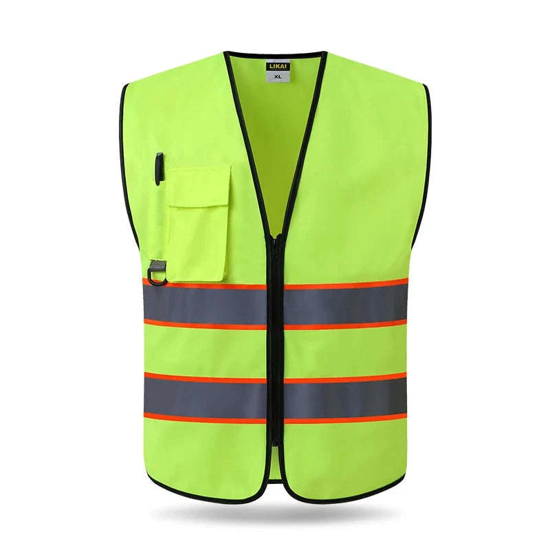 High Visibility Reflective Vest for Outdoor Safety-307 / XXL