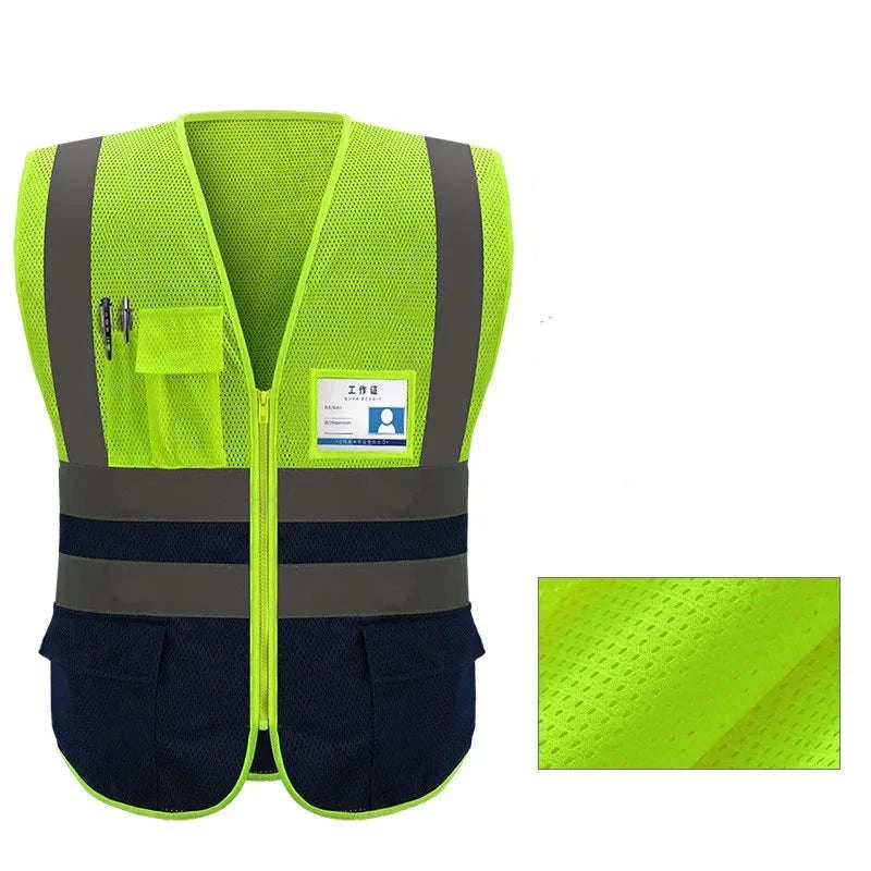 High Visibility Reflective Vest for Outdoor Safety-307 / XXL