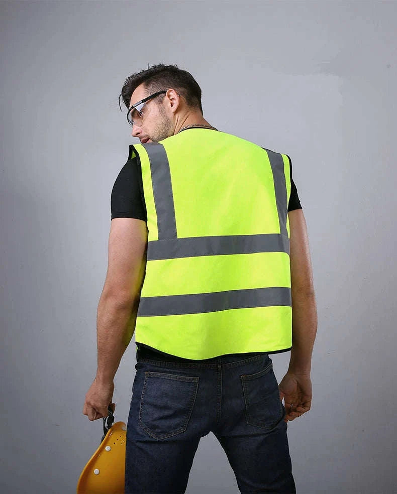 High Visibility Reflective Vest for Outdoor Safety-307 / XXL