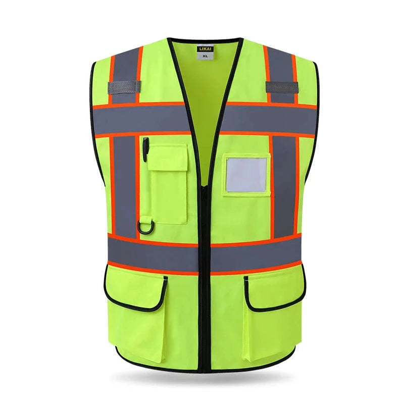 High Visibility Reflective Vest for Outdoor Safety-307 / XXL