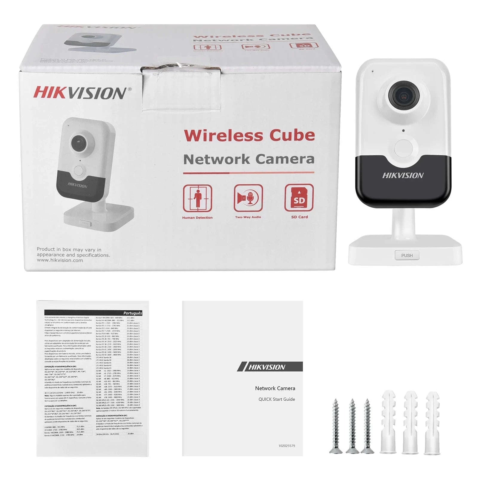 Hikvision 4MP Wi-Fi IP Camera Indoor Security Cam-DS-2CD2443G2-IW / Australia