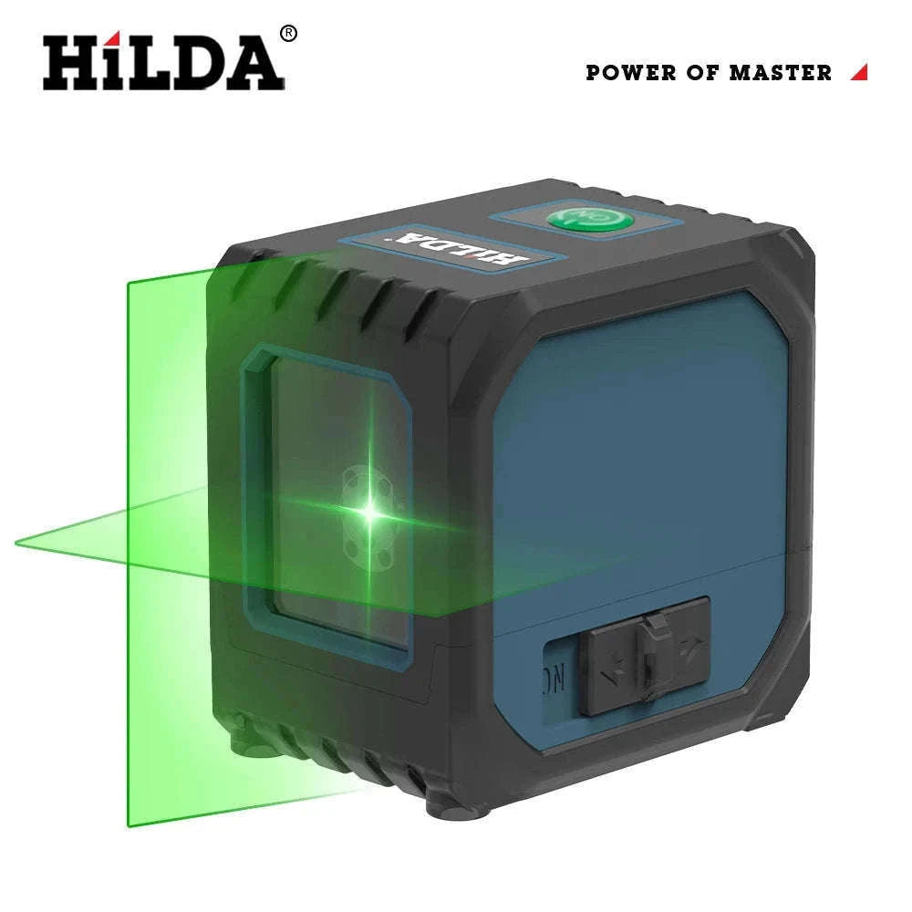 HILDA 2 Lines Mini Laser Level for Fast, Accurate Alignment-ZYOZ097