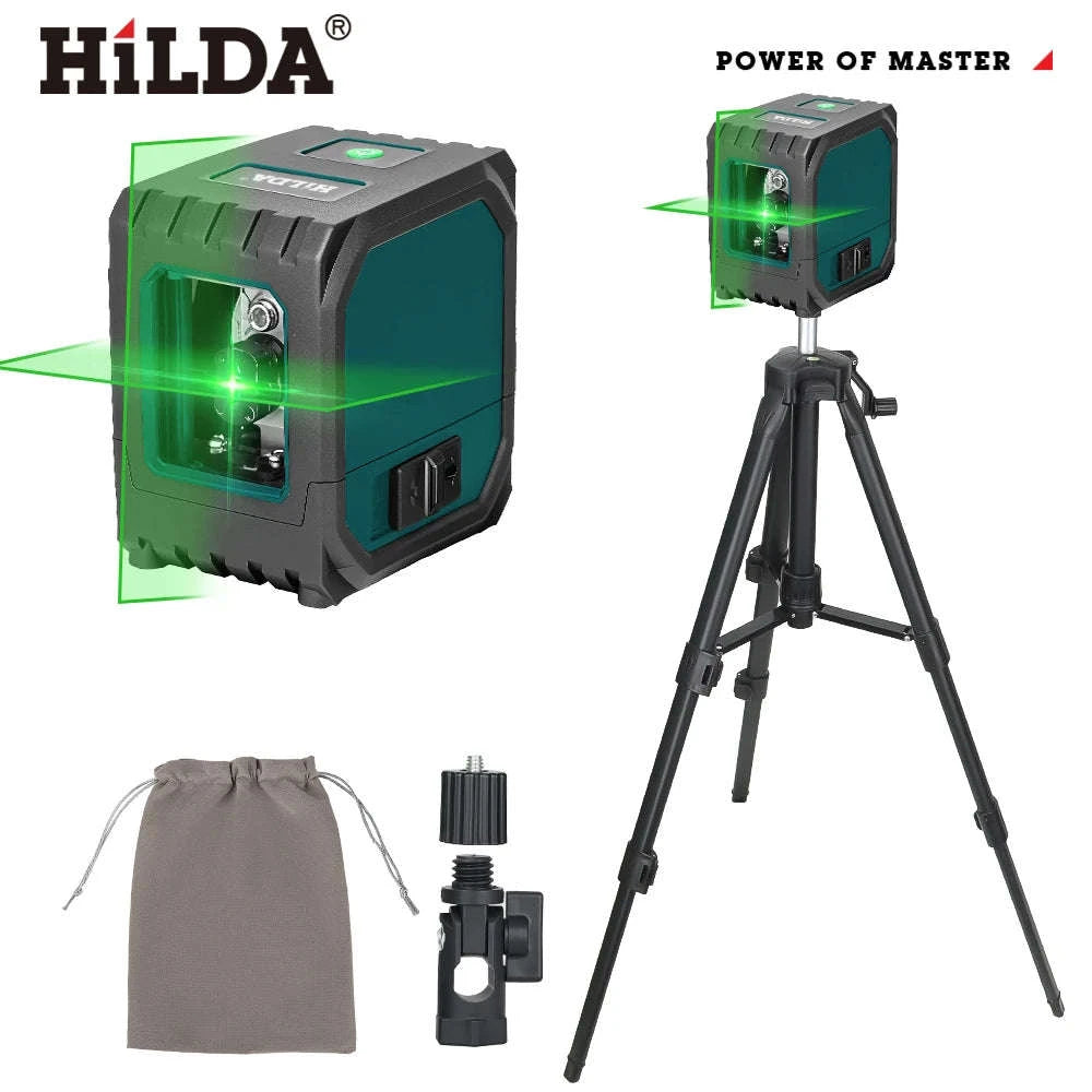 HILDA 2 Lines Mini Laser Level-ZYOZ097