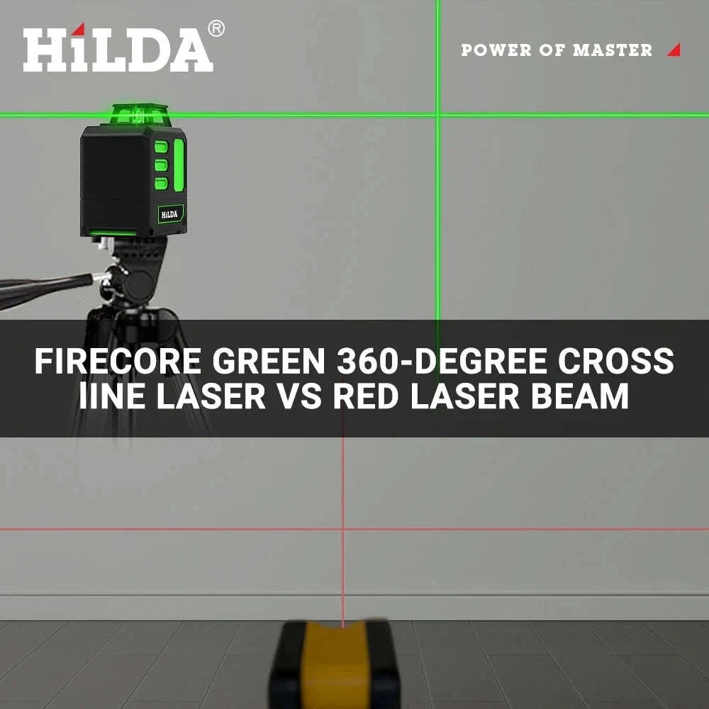 HILDA Green Light Laser Level-AB180