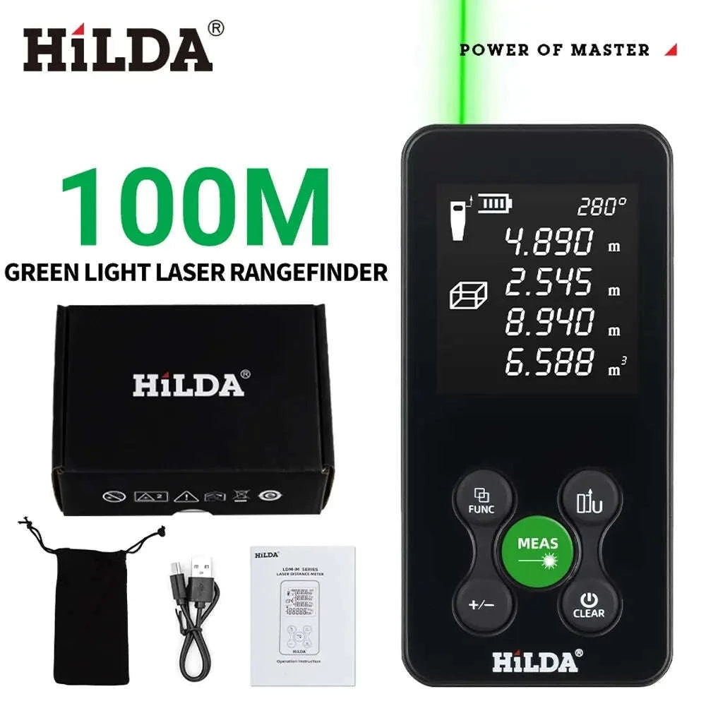 HILDA Laser Rangefinder 50/100/120M-Red 50M