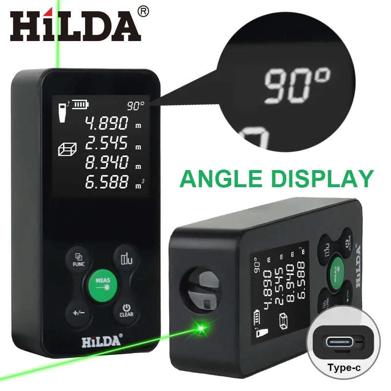 HILDA Laser Rangefinder 50/100/120M-Red 50M