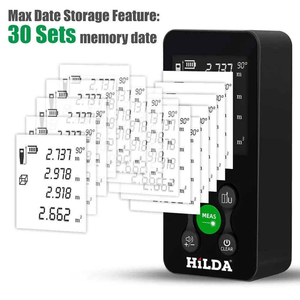 HILDA Laser Rangefinder 50/100/120M-Red 50M