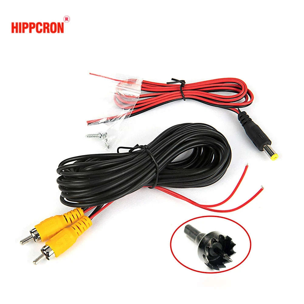 Hippcron Car Rear View Camera with 8‑LED Night Vision-102