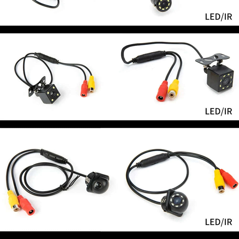 Hippcron Car Rear View Camera with 8‑LED Night Vision-102