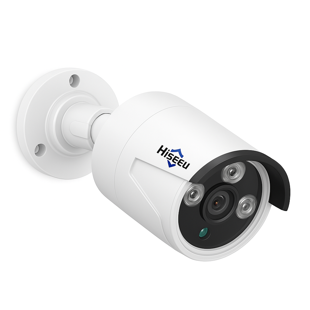 5MP POE IP Security Camera with Audio, Night Vision & IP66