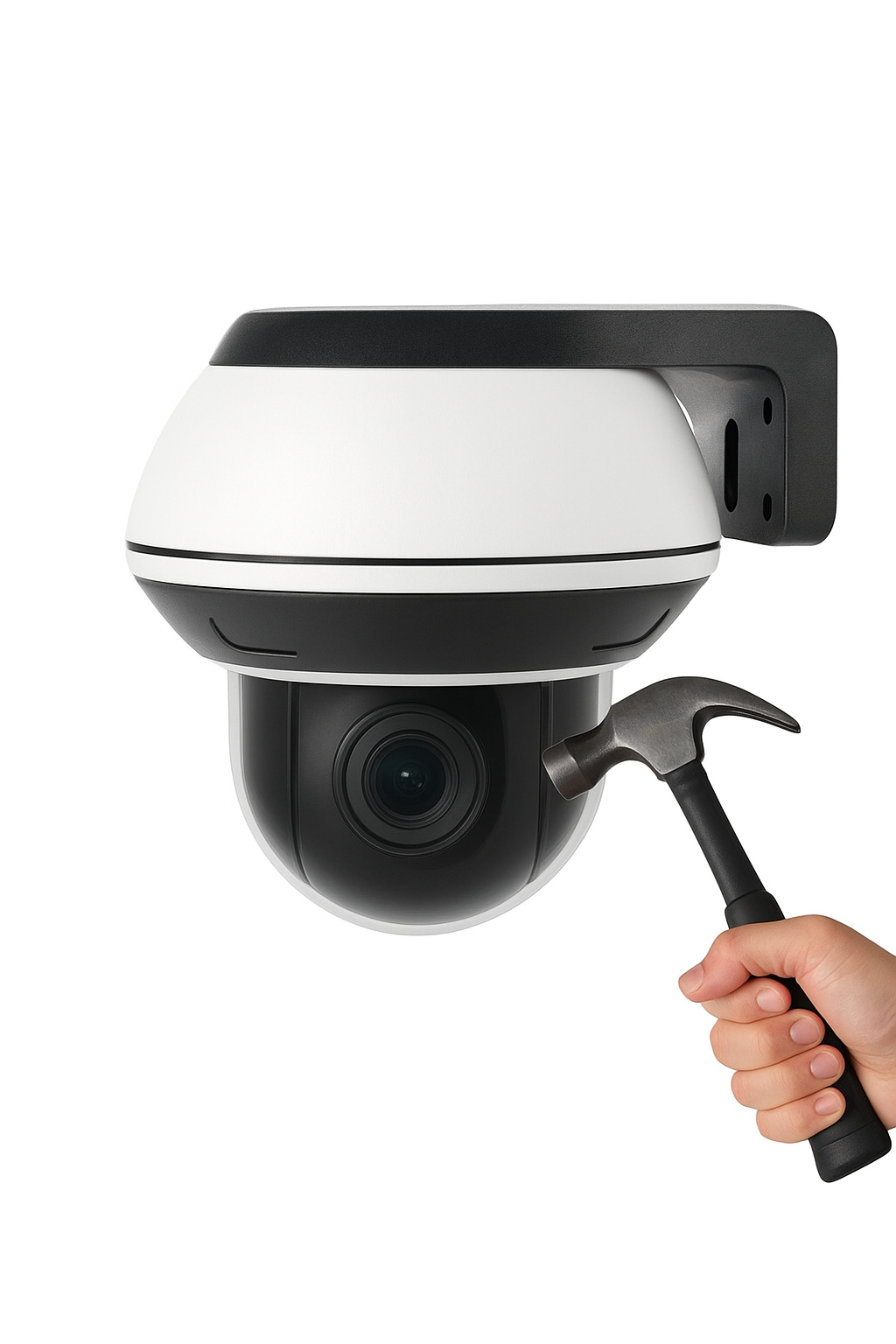 6MP Vandal-Proof PoE IP Dome Security Camera with Zoom