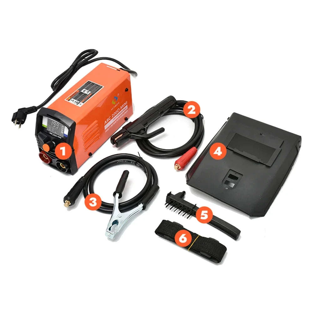 HITBOX ARC200S Welding Machine 2‑in‑1 ARC MMA Lift TIG Mini Inverter Welder-ARC200D / United States