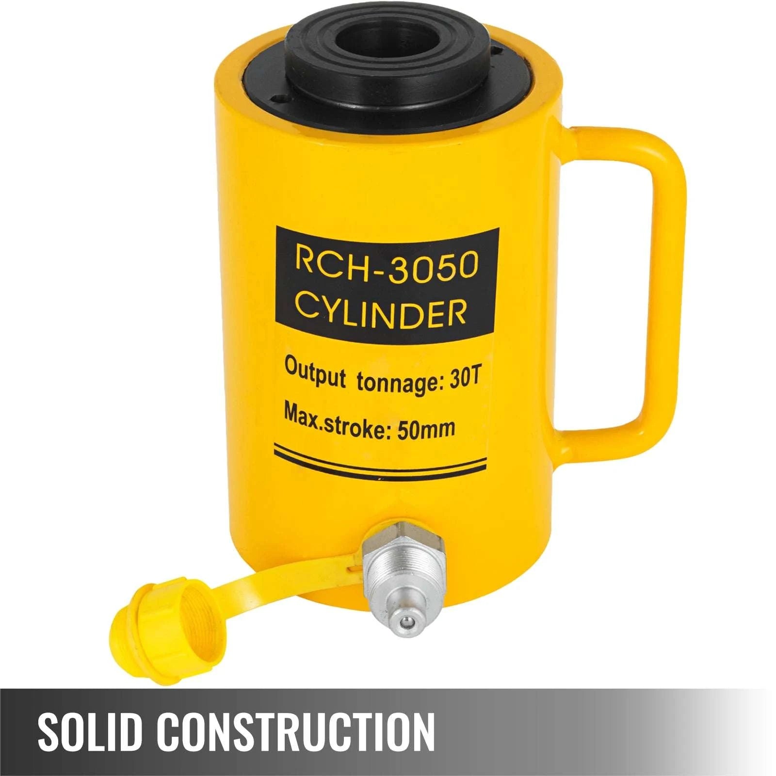 Hollow Hydraulic Cylinder Jack 20T–60T, 50–100mm Stroke-30T 50MM / United States