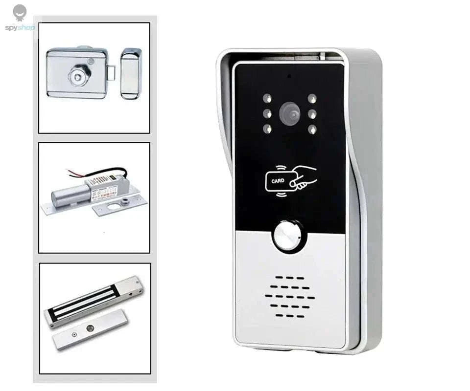 Homefong RFID Video Doorbell with 7-Inch Monitor-