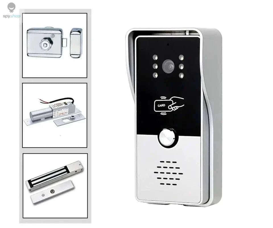 Homefong RFID Video Doorbell with 7-Inch Monitor-Set 2