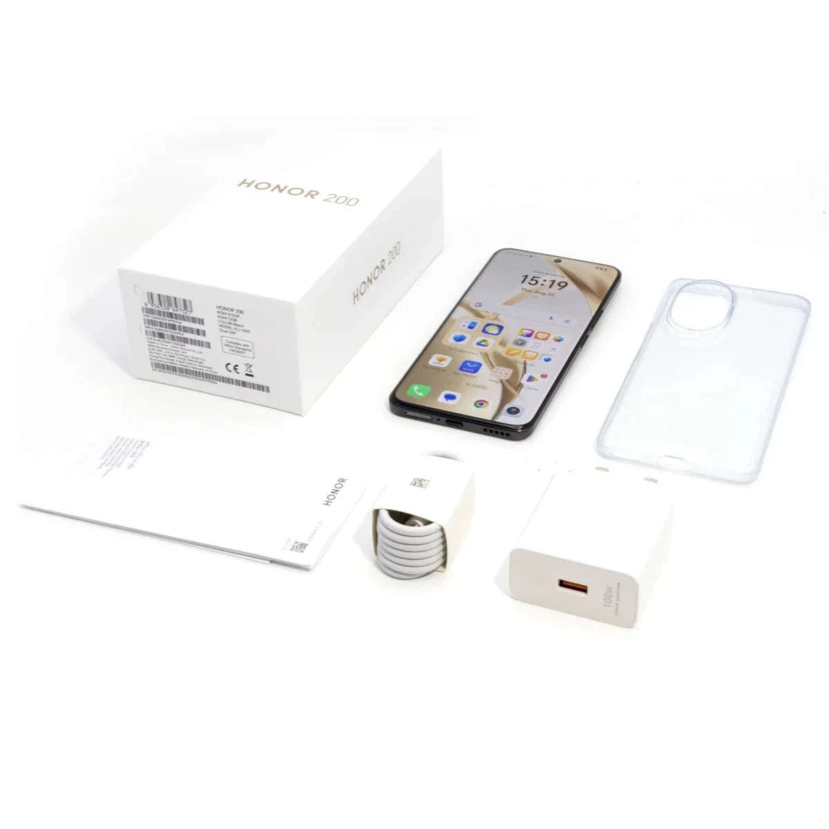 Honor 200 5G Smartphone with Snapdragon 7 Gen 3-Black / spain / Global Version|12GB|256G