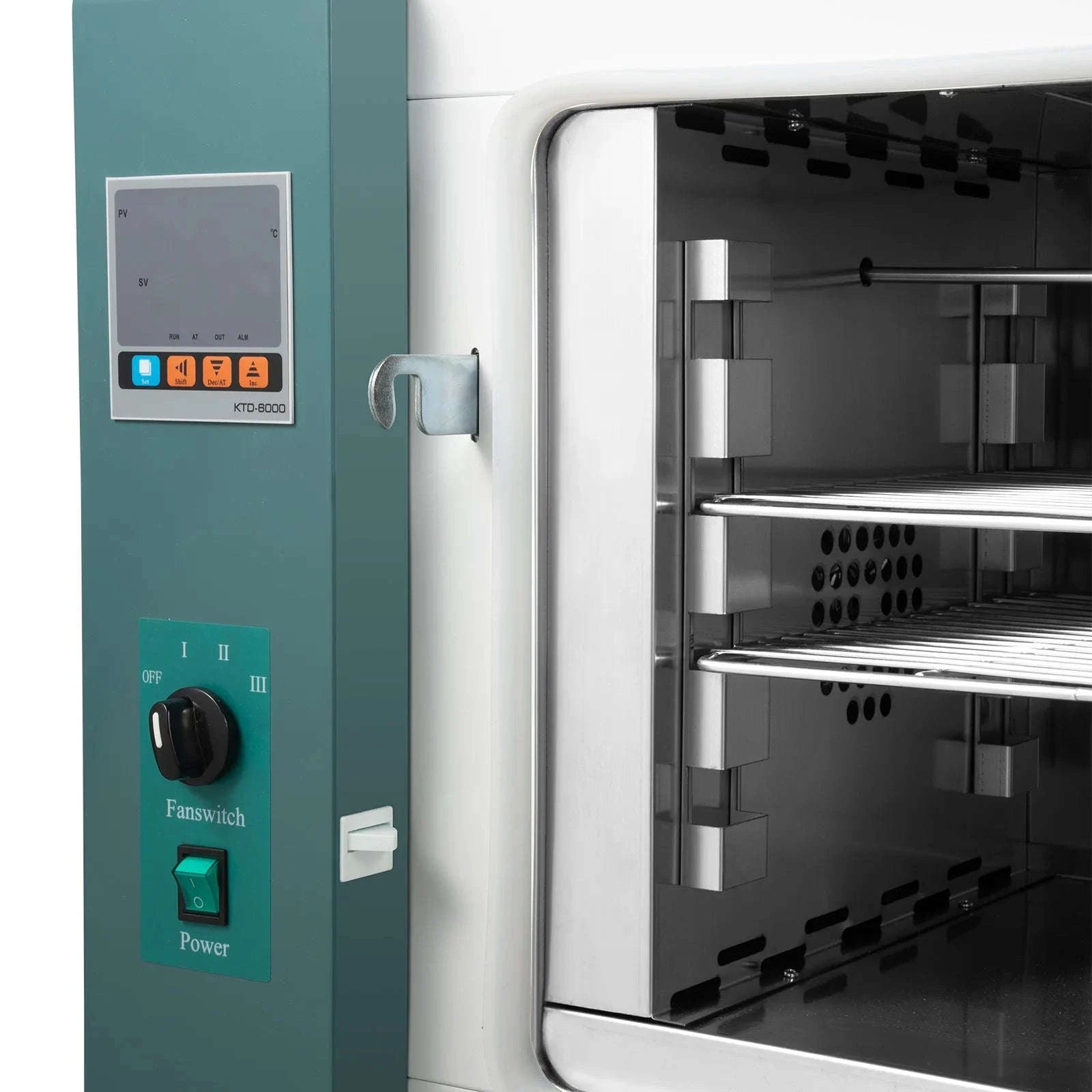 Horizontal Electric Drying Oven 1000W 45L Stainless Steel Thermostatic Box-WHITE / 110V / United States