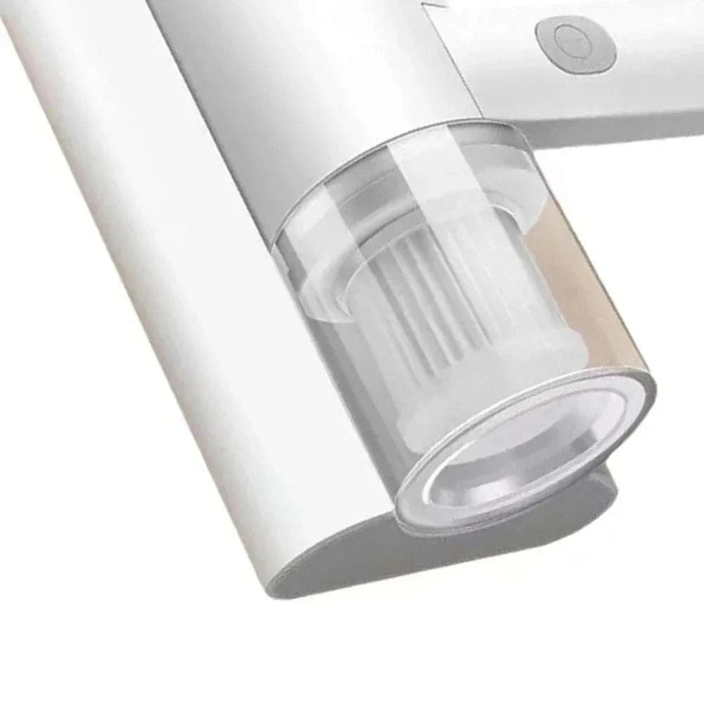 Household Mattress Vacuum Cleaner with UV Sterilization-WHITE 3.7V