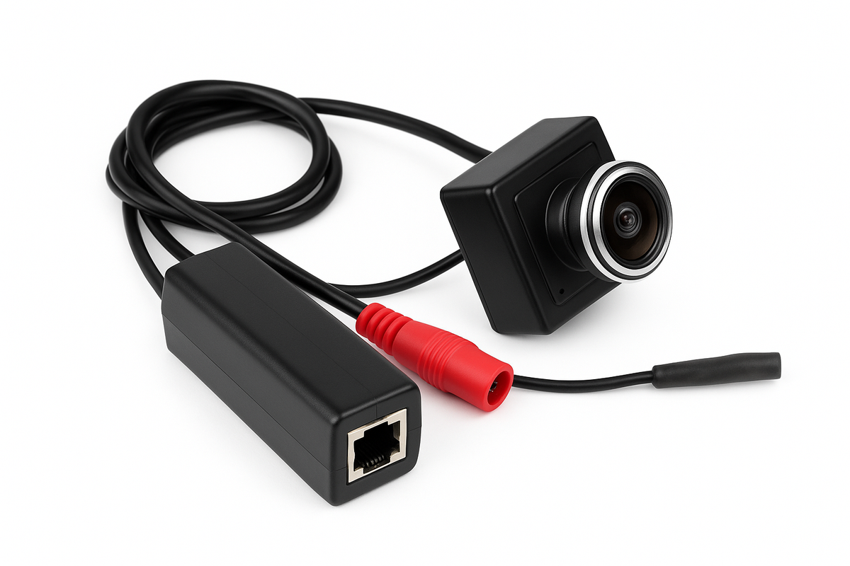 1080p Mini PoE IP Camera with Audio and Wide Angle