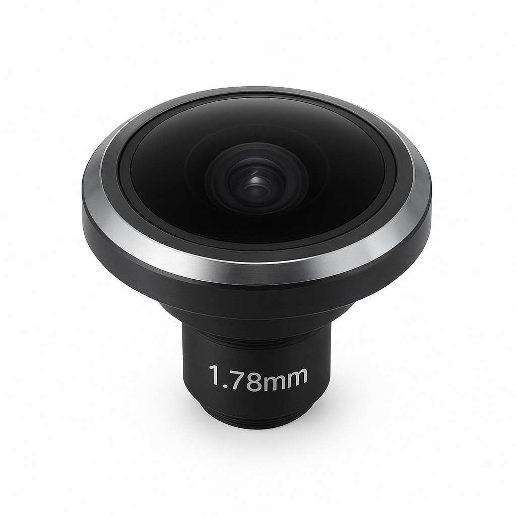 5MP Wide Angle CCTV Lens 1.66mm 1.78mm 2.1mm