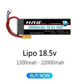 HRB LiPo Battery for RC Models with Stable Power Output-11.1V 4000mah XT60 / france
