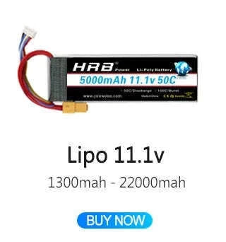 HRB LiPo Battery for RC Models with Stable Power Output-11.1V 4000mah XT60 / france