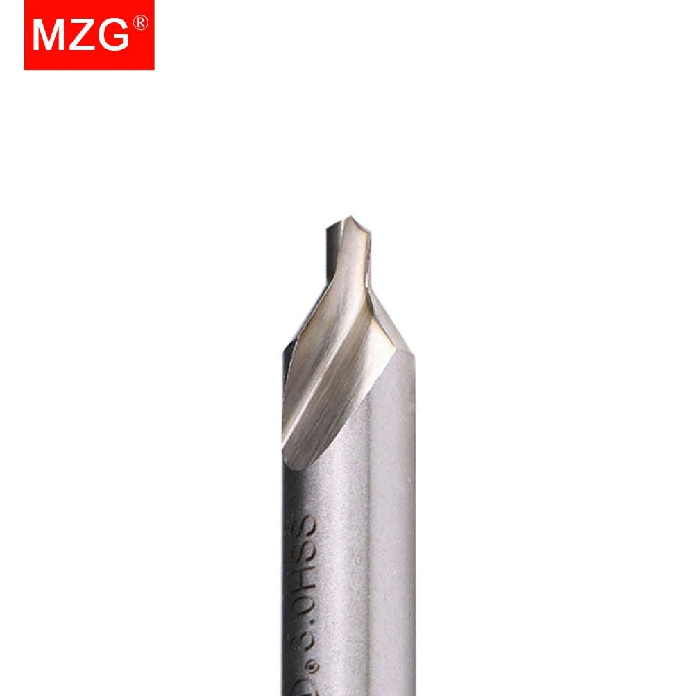 HSS 60° Center Drill Bit Set for Metal (1–10pcs, Multiple Sizes)-1pcs / ZXZ5.0-D12