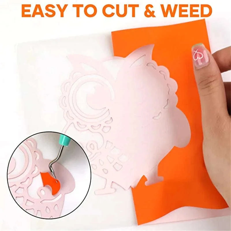HTVRONT PU Heat Transfer Vinyl Roll Bundle for DIY Apparel-20 pack / 12inX3ft(30X90cm) / UNITED KINGDOM