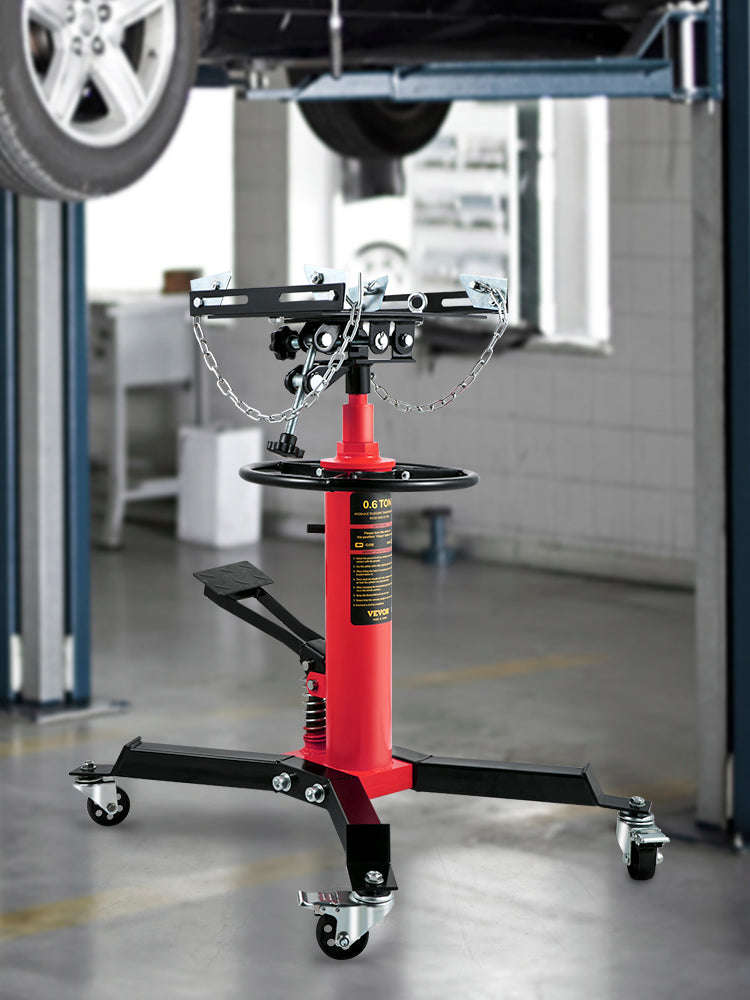 Hydraulic Telescopic Transmission Jack with Foot Pedal-france