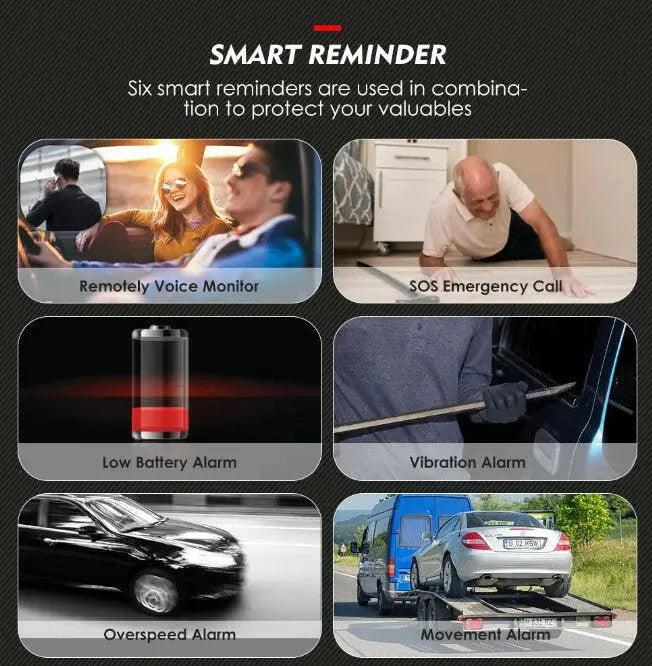 Tracking Device 4G 3000mAh for Long Standby Car Tracking, Voice Recording (SIM Card Included!) - Spy-shop.com