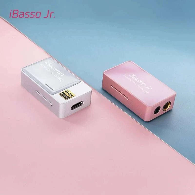 iBasso Jr Macaron Portable USB DAC Amp with 4.4mm & 3.5mm Output-Macaron (Black)