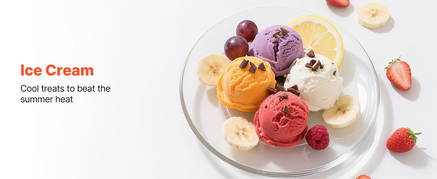 Machine à glace automatique avec compresseur 1,5 QT sans pré-congélation