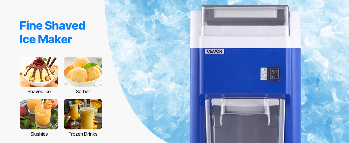 Επαγγελματική Μηχανή Τρίψιμο Πάγου 1,8L Ηλεκτρική Κατασκευή Χιονιού για Κώνο