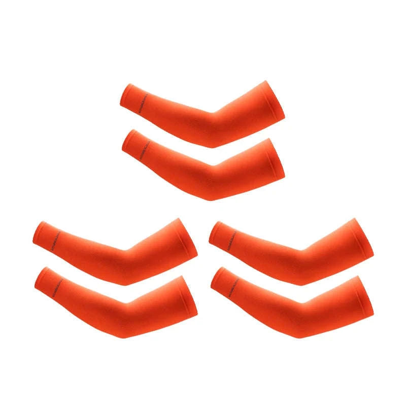 Ice Silk Cycling Sleeves with UV Protection-XT9002BL / One Size