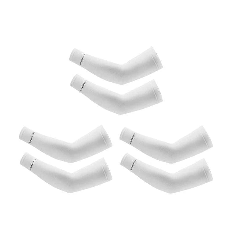 Ice Silk Cycling Sleeves with UV Protection-XT9002BL / One Size