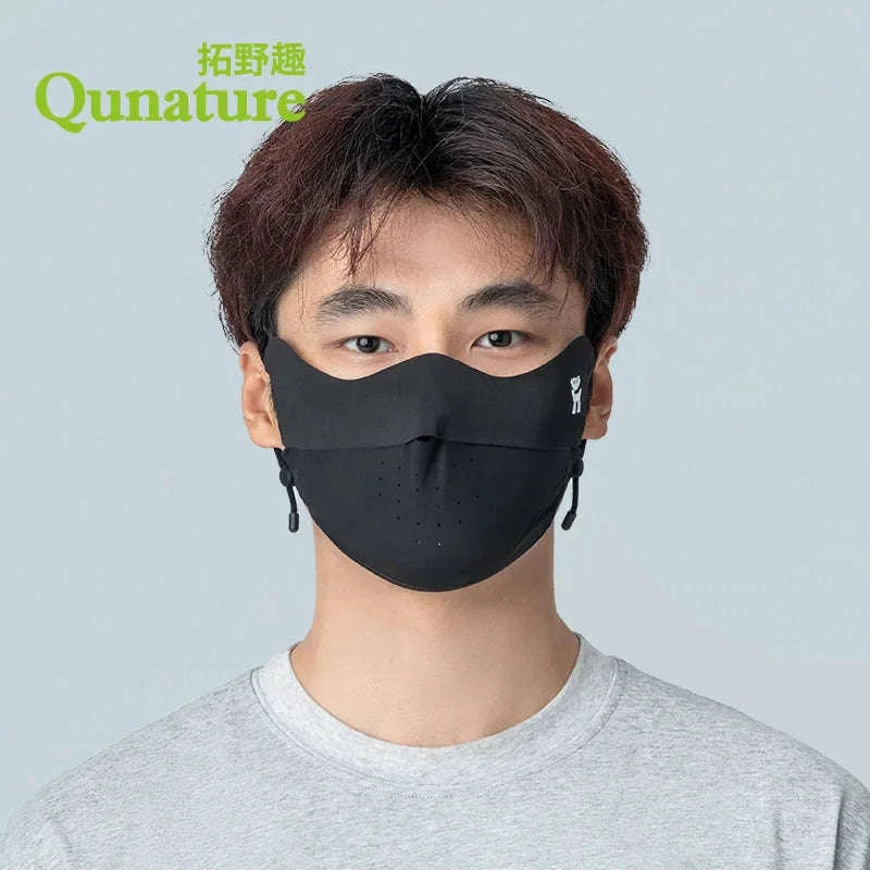 Ice Silk UV Protection Face Mask for Summer Outdoor Sport-12240001003 / 1 pcs