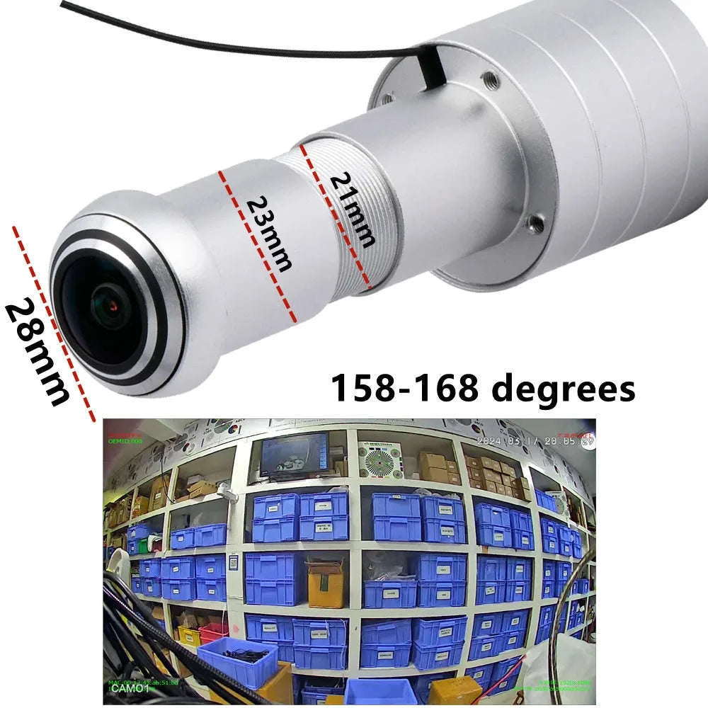 ICSEE WiFi Smart Door Peephole Camera 1080P Fisheye-E-icsee app / US Plug