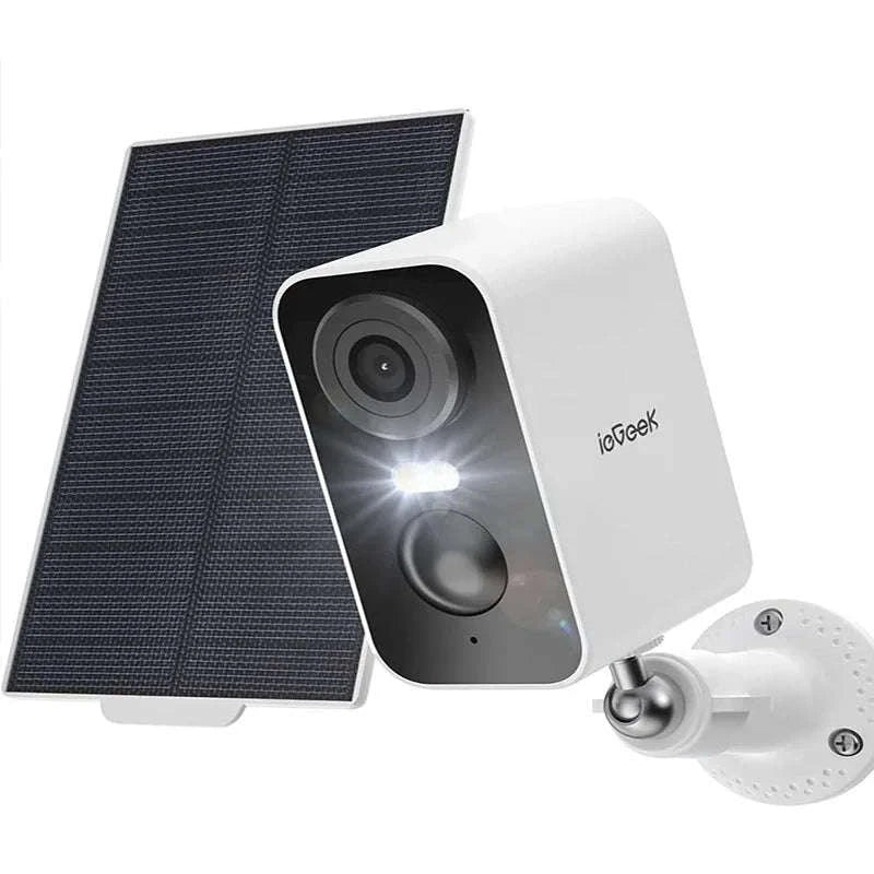 ieGeek 2K Solar Wireless Outdoor Security Camera with Color Night Vision-Italy