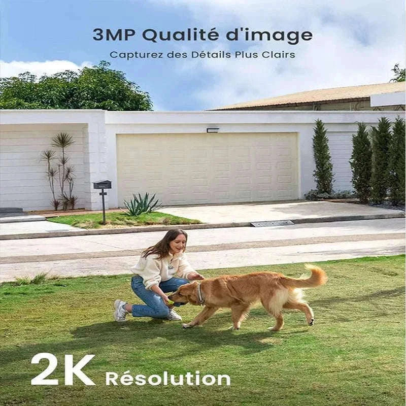 ieGeek 2K Wireless Battery Security Camera, 2-Pack-United Kingdom