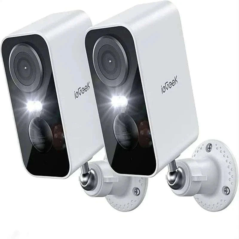 ieGeek 2K Wireless Battery Security Camera, 2-Pack-United Kingdom