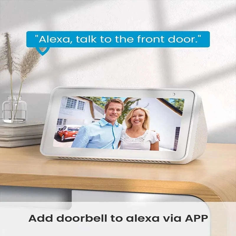 ieGeek 5MP Wireless Video Doorbell Camera with 2-Way Audio-black / United States