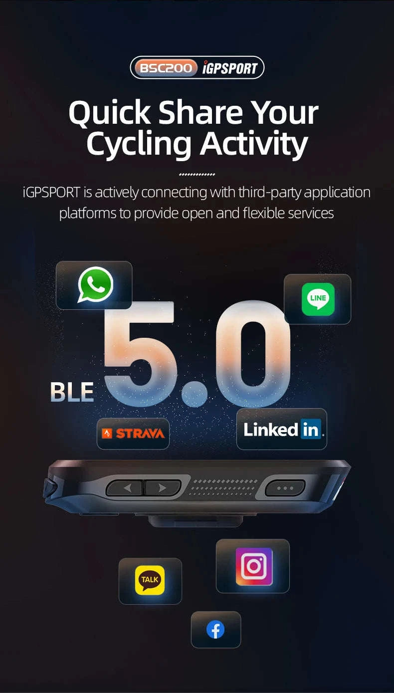 IGPSPORT BSC200 GPS Bicycle Computer-BSC200