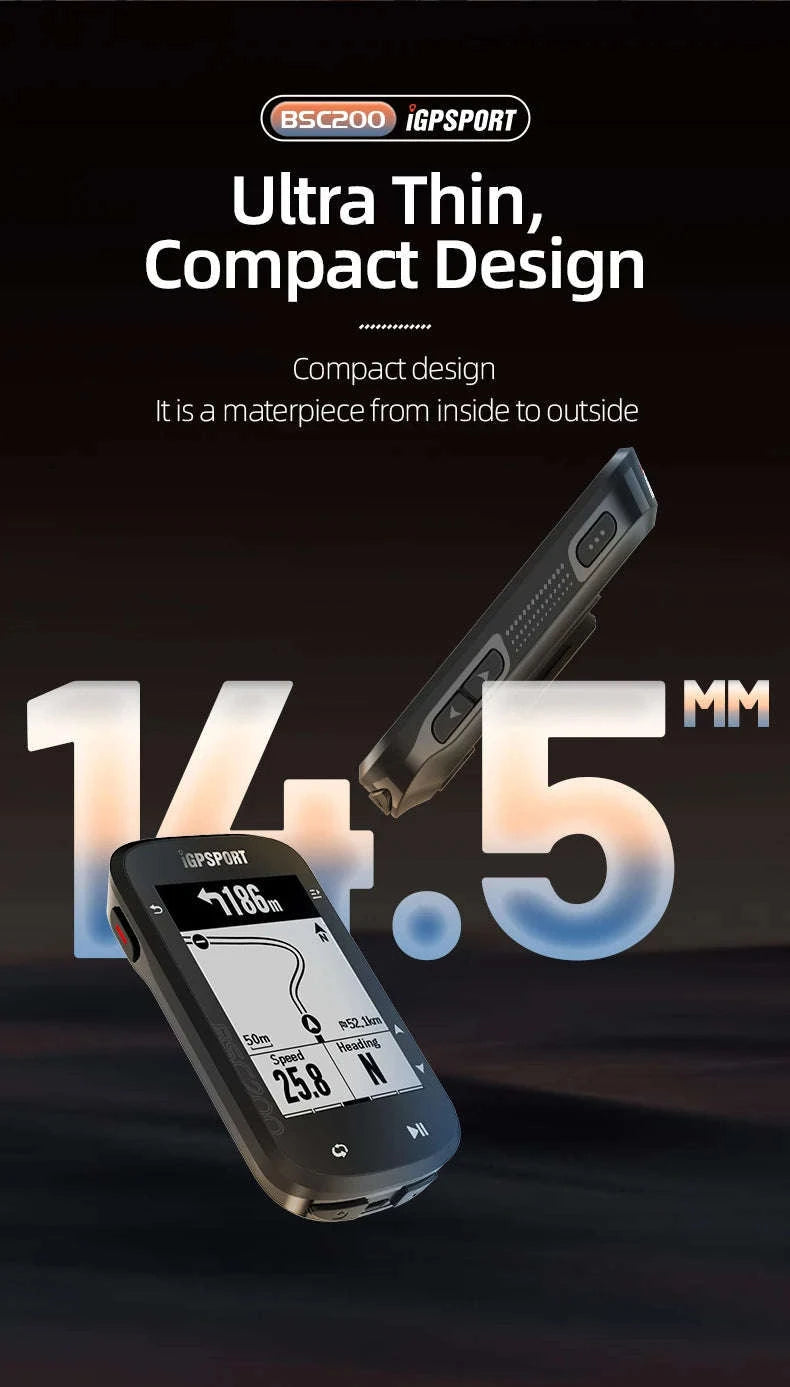 IGPSPORT BSC200 GPS Bicycle Computer-BSC200