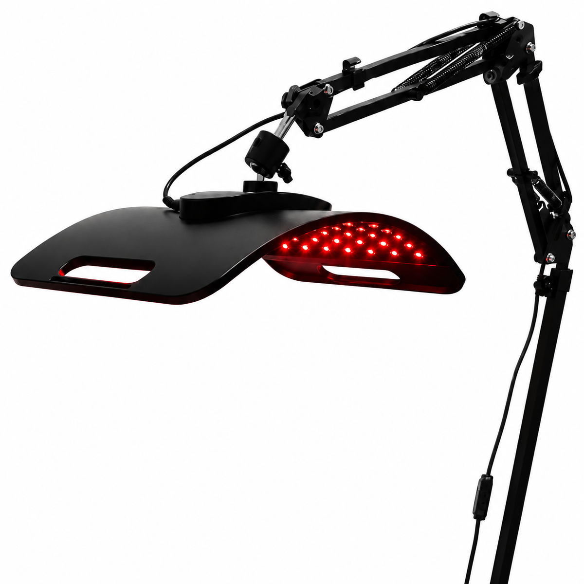 Red and Near-Infrared Light Lamp with Adjustable Stand and Timer