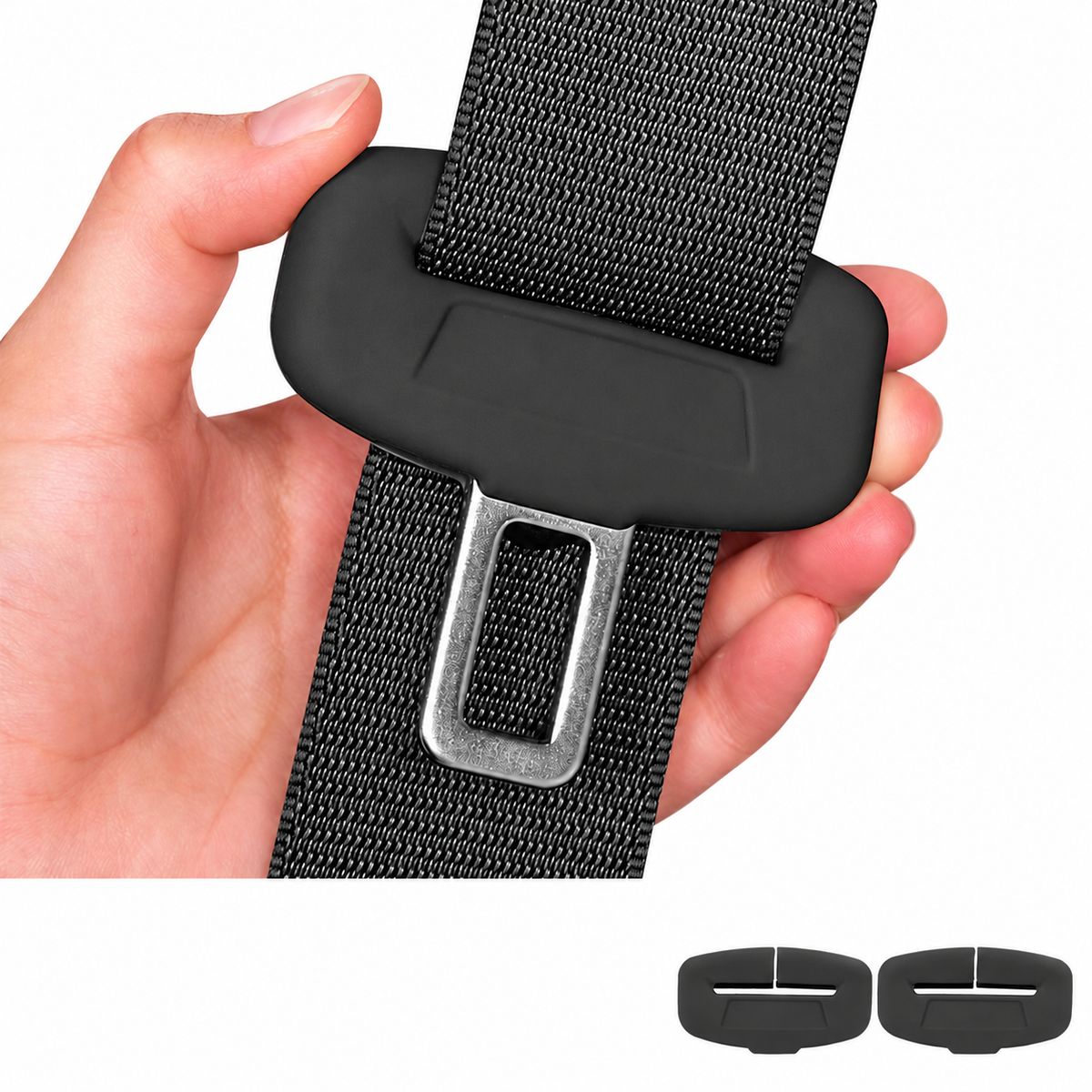 Rubber Seat Belt Buckle Covers – 2 Pieces