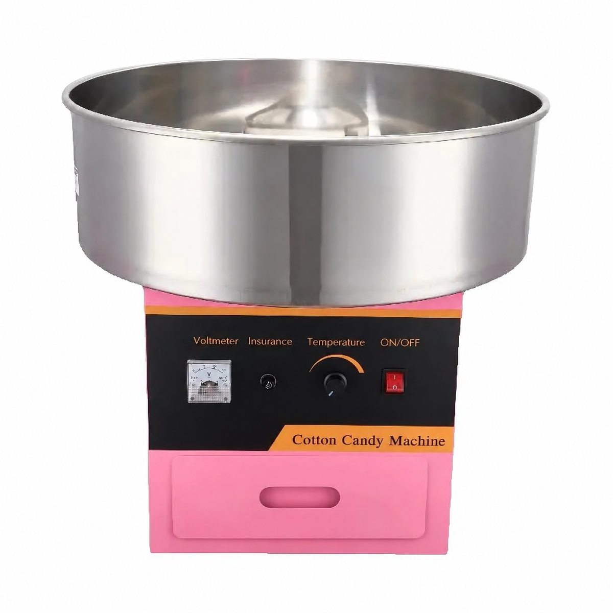 Electric Cotton Candy Machine with Cart and Cover Options