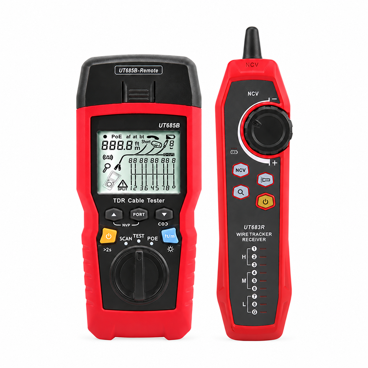 UT685B TDR Network Cable Tester Kit