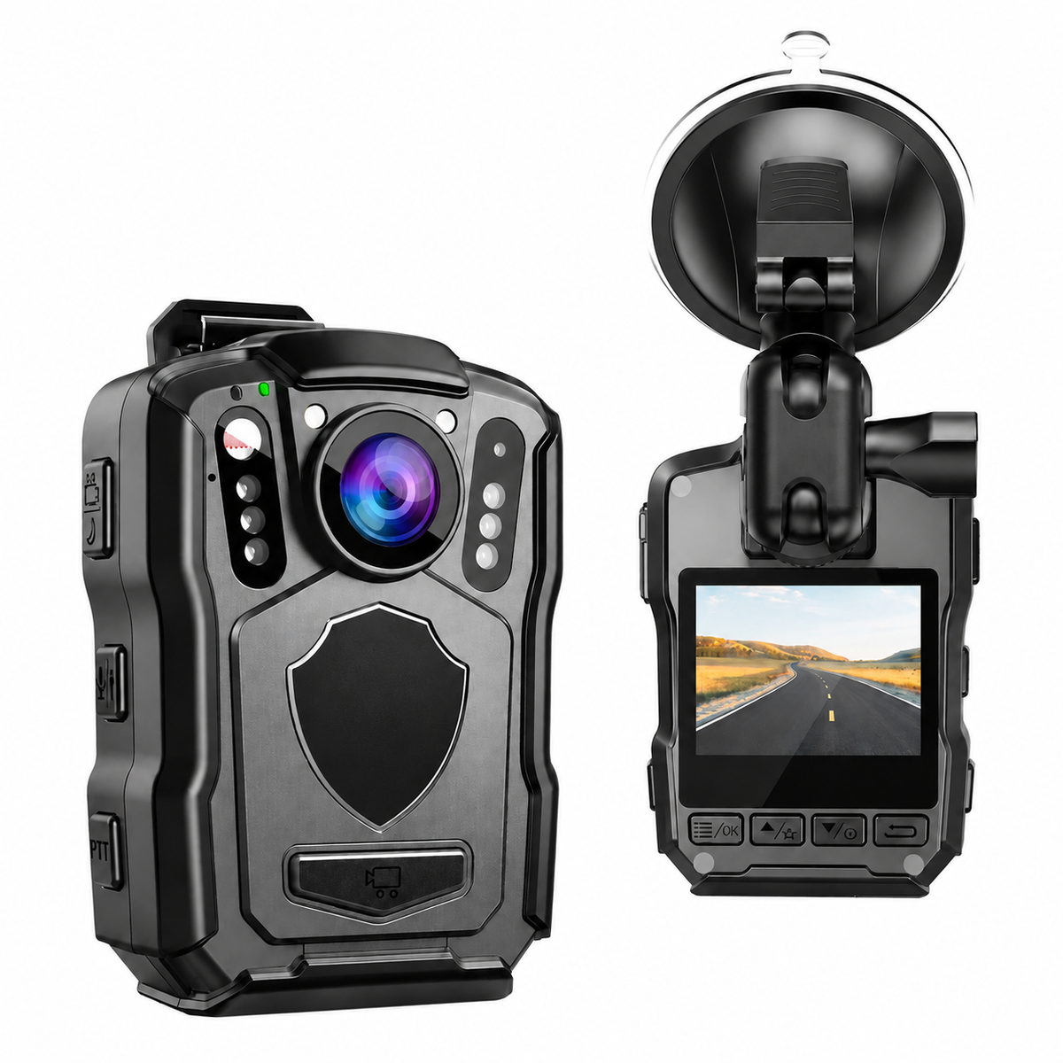 M5 Wearable Body Camera – Storage and GPS Options