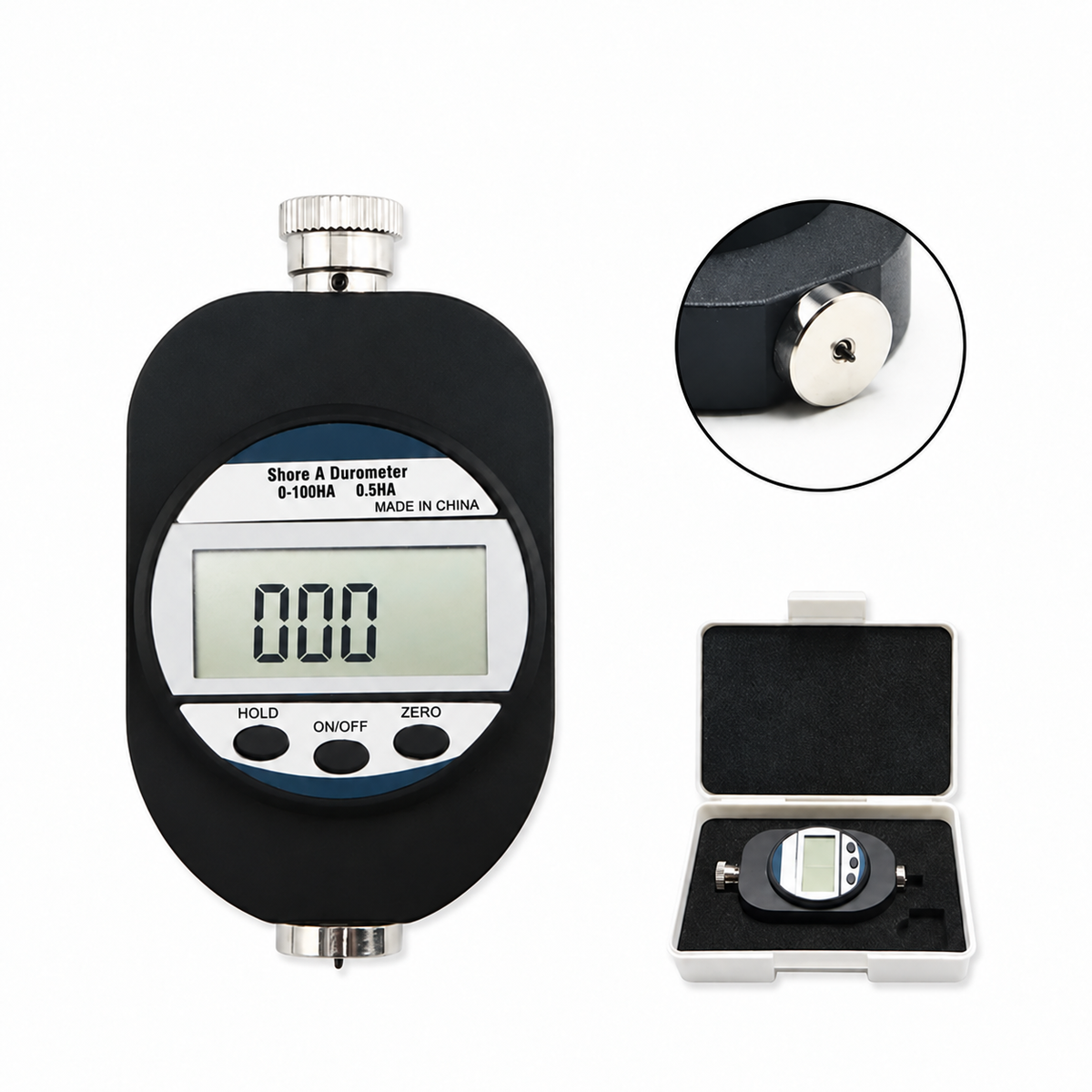 Digital Shore A Durometer – 0–100 HA