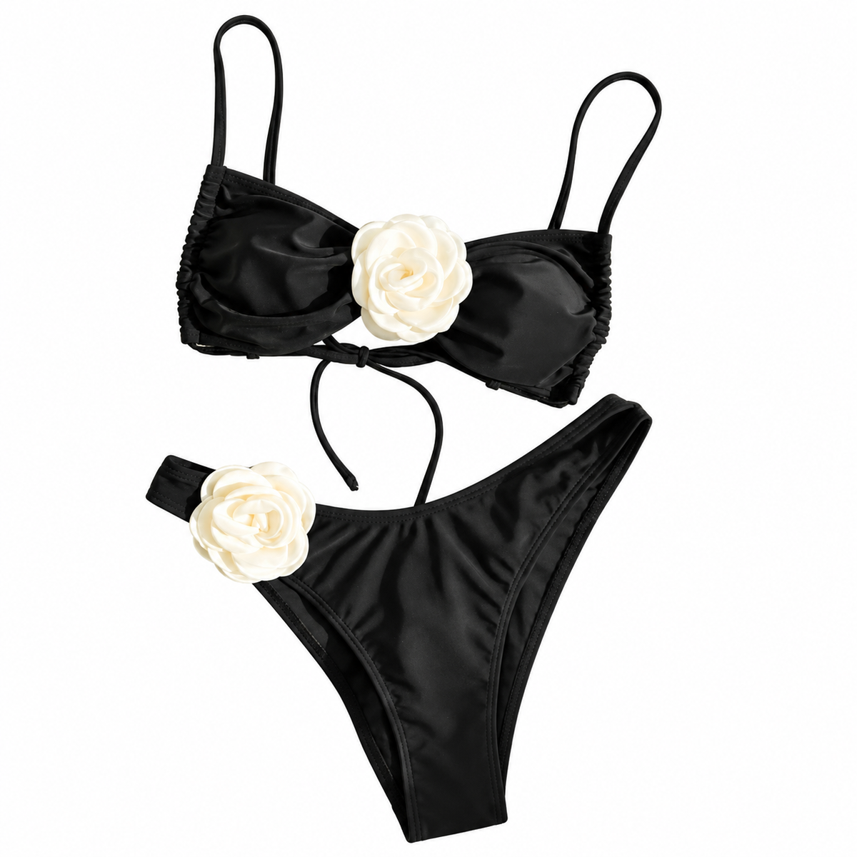 Women's Floral-Detail Bikini - Style Options